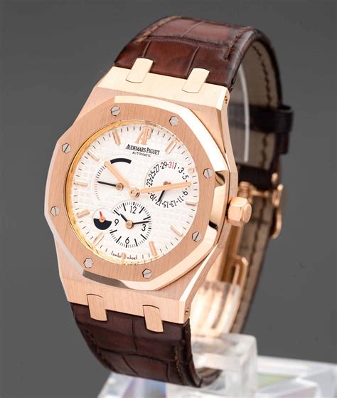 cinturino oro rosa per audemars piguet royal oak|Audemars Piguet royal oak Cinturino pelle Nero 18k Oro Rosa.